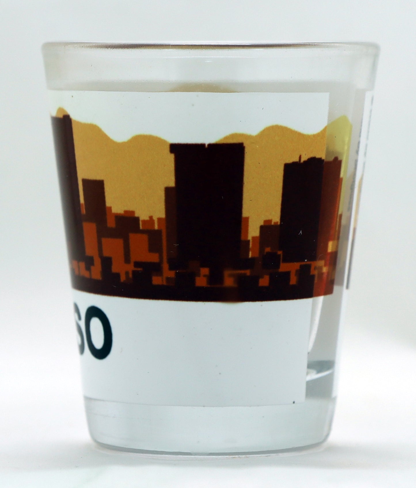 El Paso Texas Sunset Skyline Shot Glass