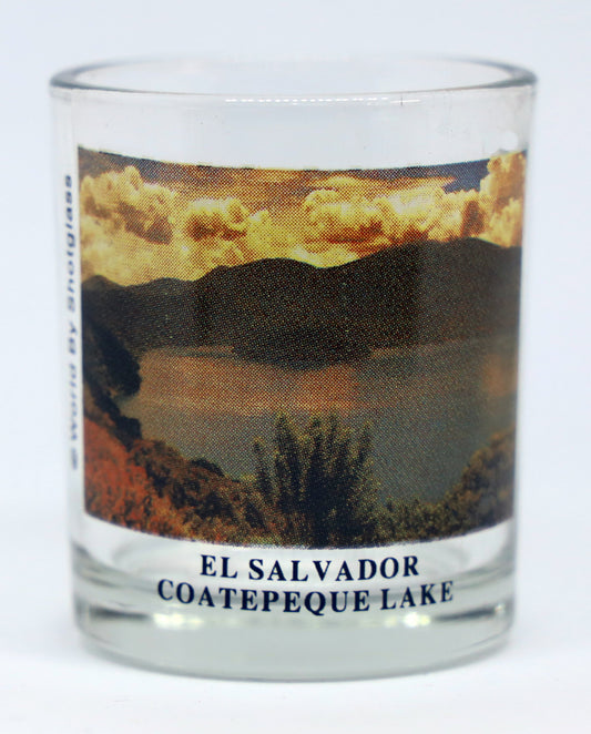 El Salvador Coatepeque Lake Shot Glass