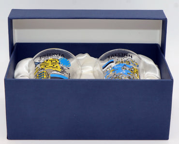 Estonia Souvenir Boxed Shot Glass Set (Set of 2)