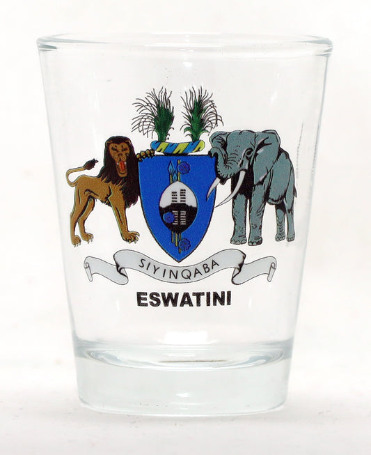 Eswatini Coat Of Arms Shot Glass
