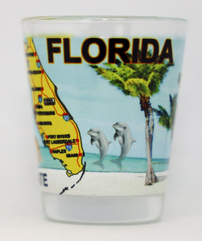 Florida United States USA Souvenir Boxed Shot Glass Set (Set of 6)