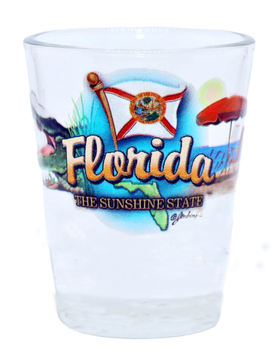 Florida United States USA Souvenir Boxed Shot Glass Set (Set of 6)