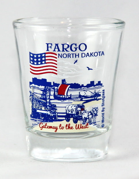 Fargo North Dakota Great American Cities Collection Shot Glass