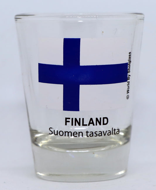 Finland Flag Shot Glass