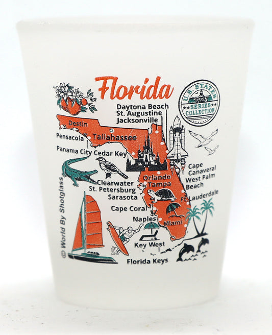 Florida US States Series Collection Shot Glass