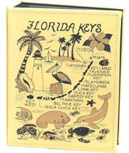 Florida Keys Map Embossed Photo Album 200 Photos / 4x6