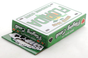 Florida License Plate Collectible Souvenir Playing Cards with Header