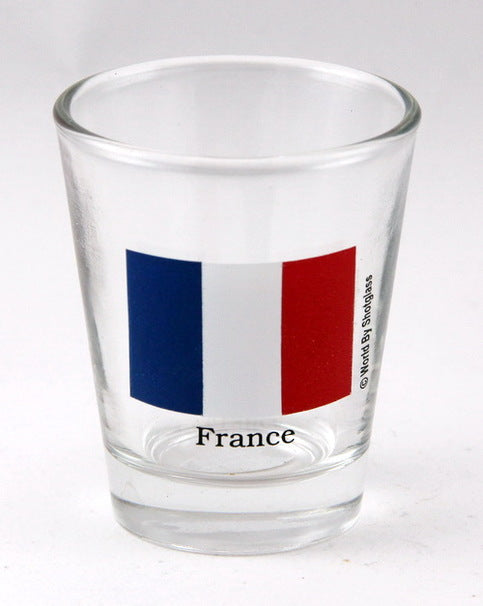 France Flag Shot Glass
