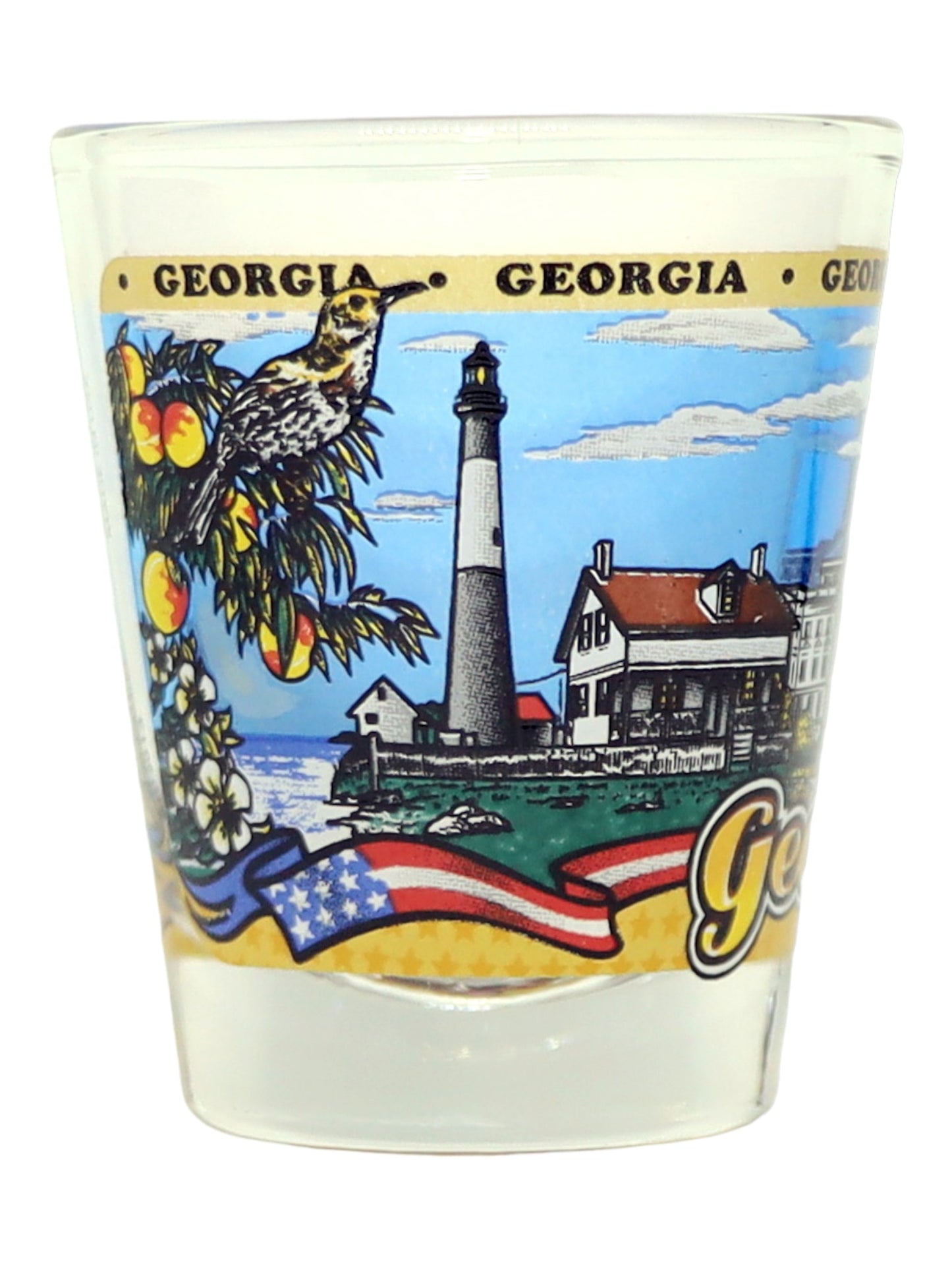 Georgia State Wraparound Shot Glass