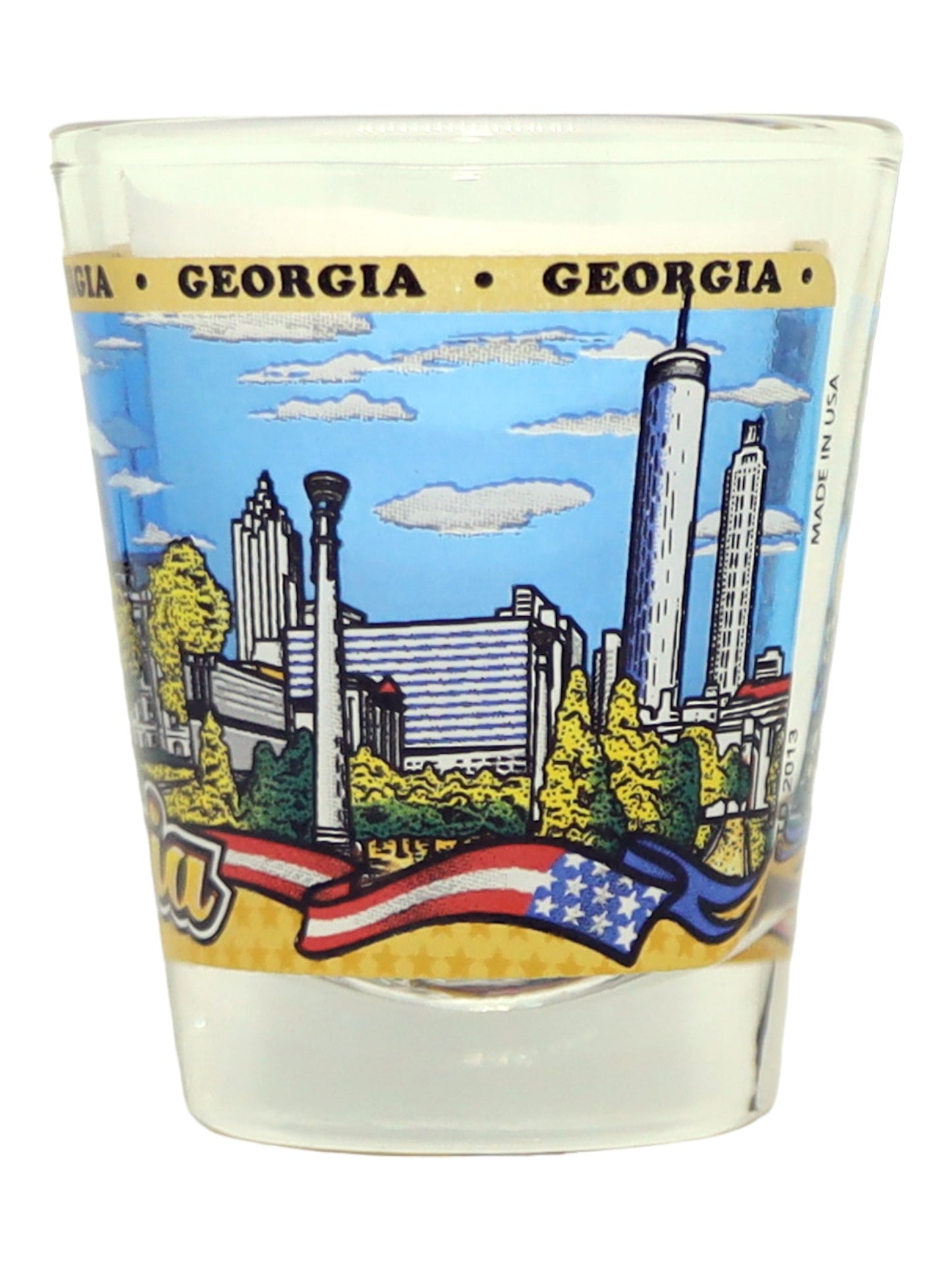 Georgia State Wraparound Shot Glass