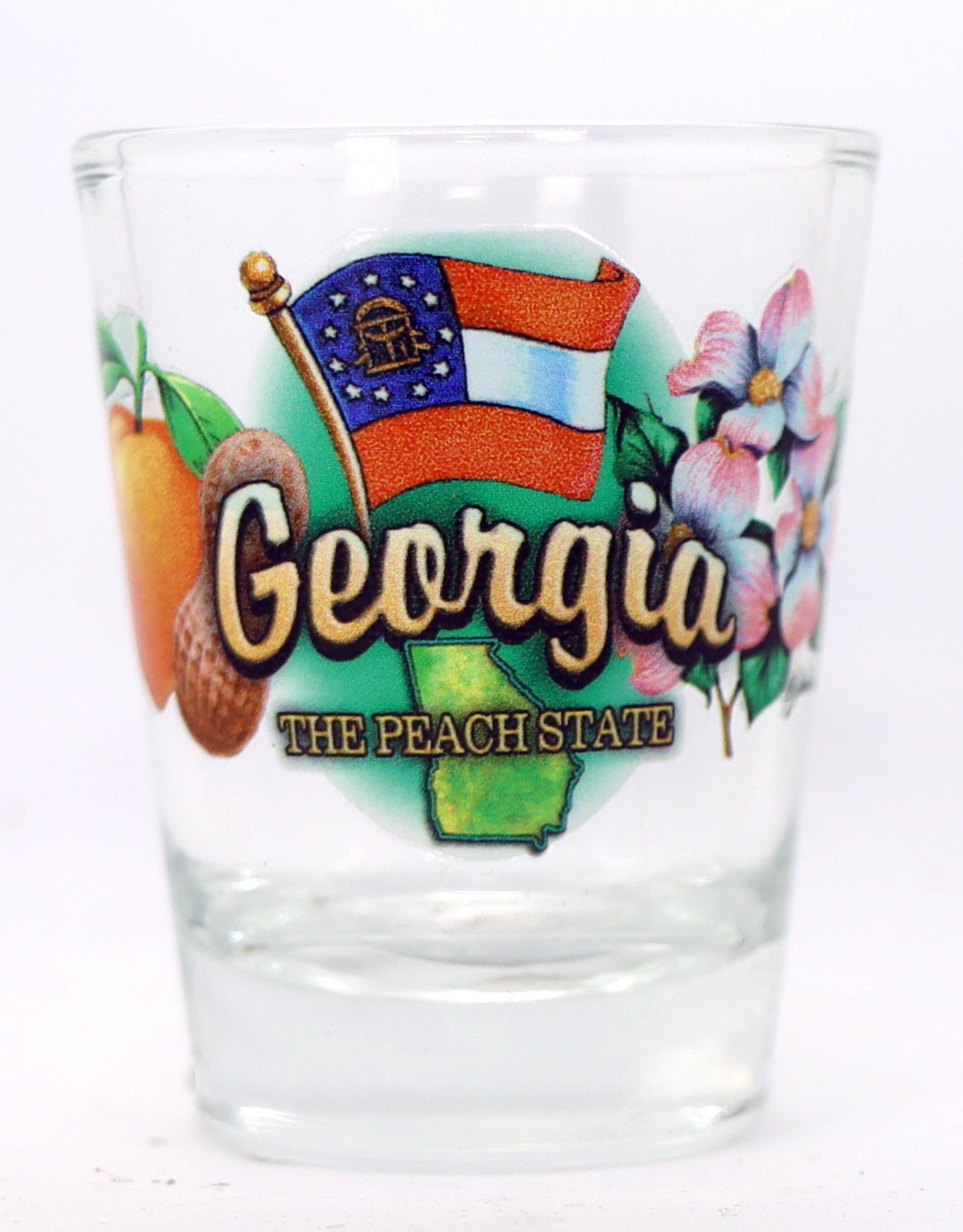 Georgia United States USA Souvenir Boxed Shot Glass Set (Set of 6)