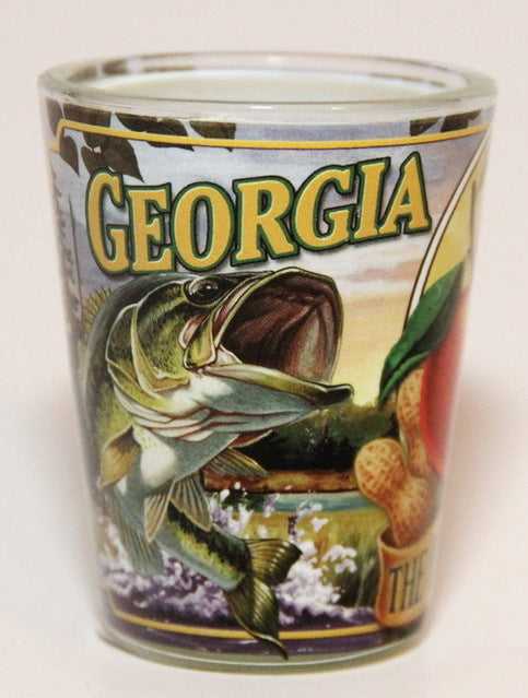 Georgia State Mural Shot Glass