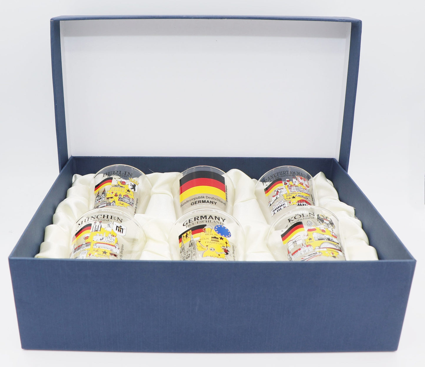 Germany Souvenir Boxed Shot Glass Set (Set of 6)
