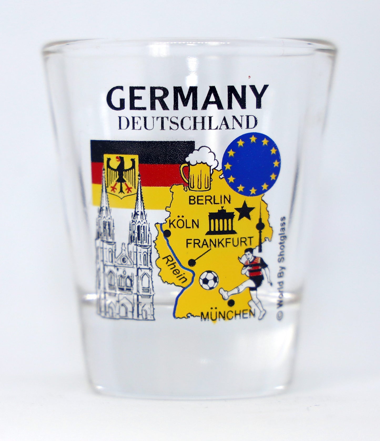 Germany Souvenir Boxed Shot Glass Set (Set of 6)