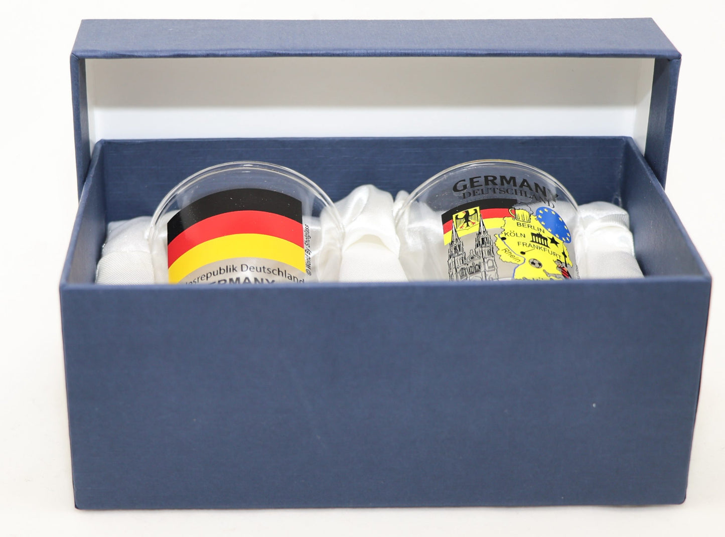 Germany Souvenir Boxed Shot Glass Set (Set of 2)