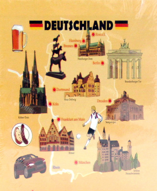 Germany Embossed Photo Album 100 Photos / 4x6