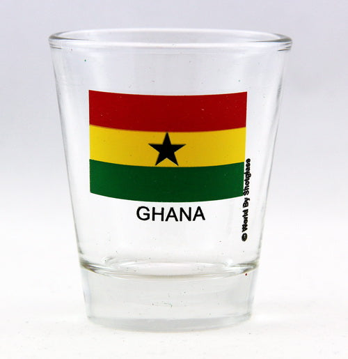 Ghana Flag Shot Glass