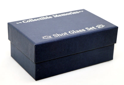 Australia Souvenir Boxed Shot Glass Set (Set of 2)