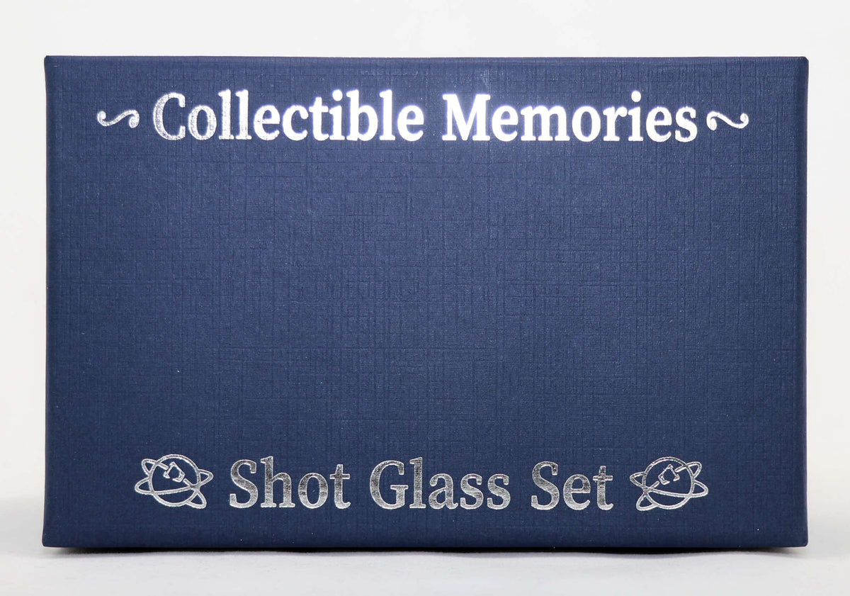 Singapore Souvenir Boxed Shot Glass Set (Set of 2)