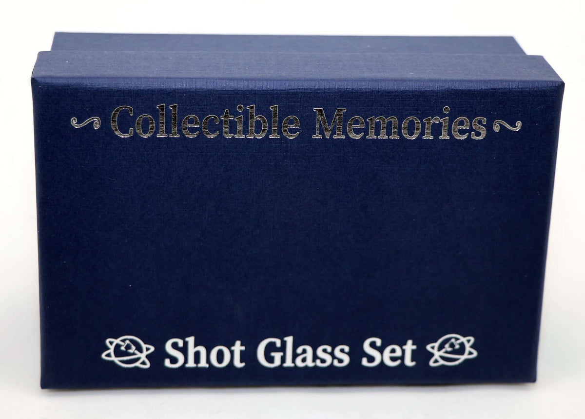 Singapore Souvenir Boxed Shot Glass Set (Set of 2)