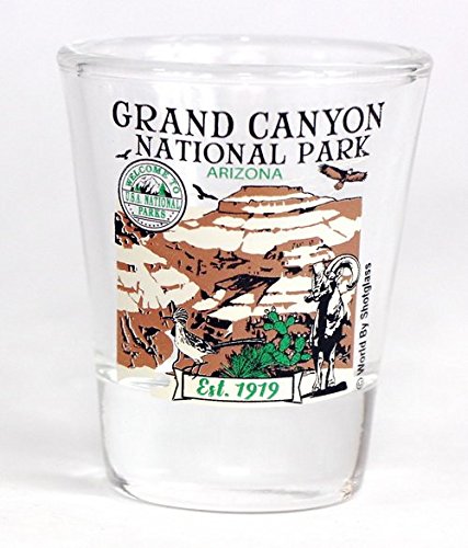 Grand Canyon Arizona National Park Series Collection Shot Glass