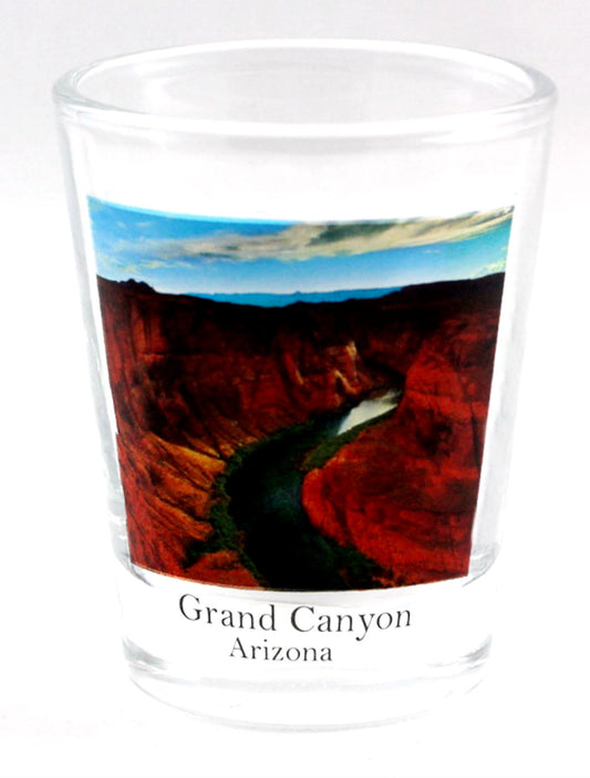 Grand Canyon Arizona Photo Shot Glass