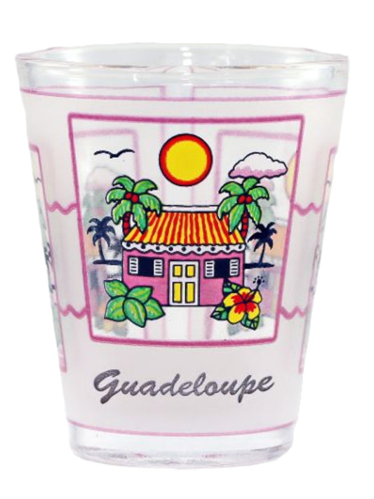 Guadeloupe Beach House Shot Glass