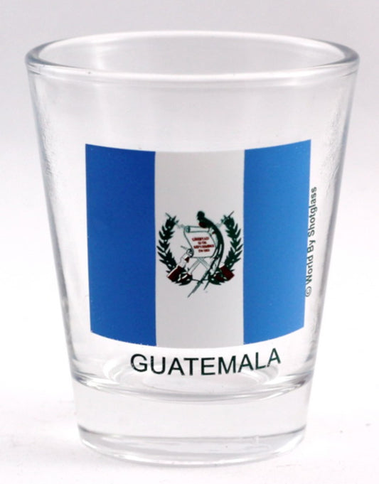 Guatemala Flag Shot Glass