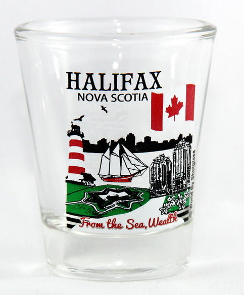 Halifax Nova Scotia Canada Great Canadian Cities Collection Shot Glass
