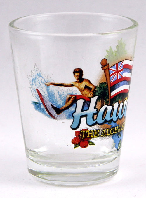 Hawaii Aloha State Elements Shot Glass