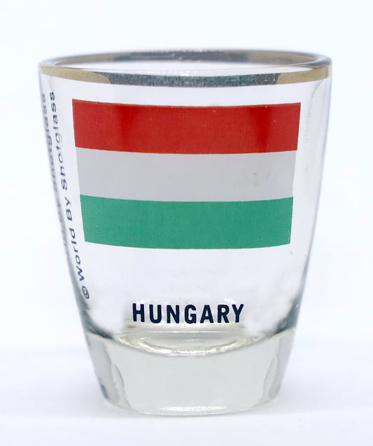 Hungary Flag Shot Glass