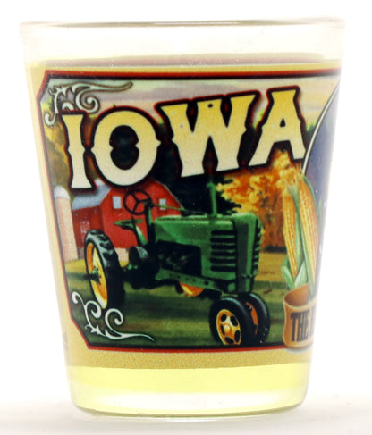 Iowa State Mural Shot Glass
