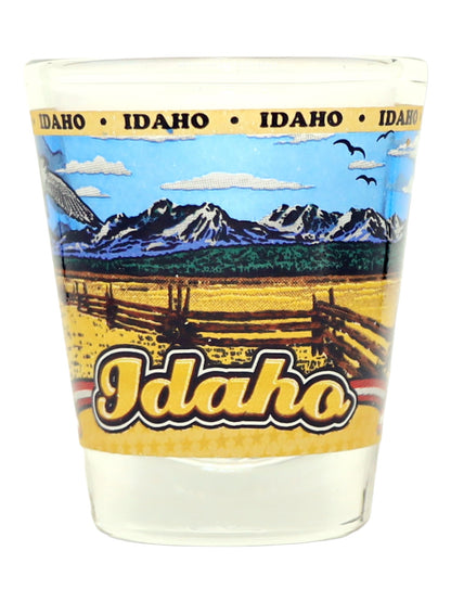 Idaho State Wraparound Shot Glass