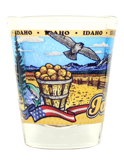 Idaho State Wraparound Shot Glass