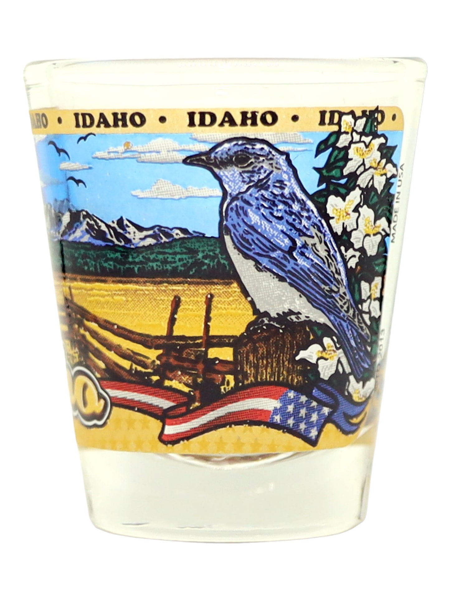 Idaho State Wraparound Shot Glass