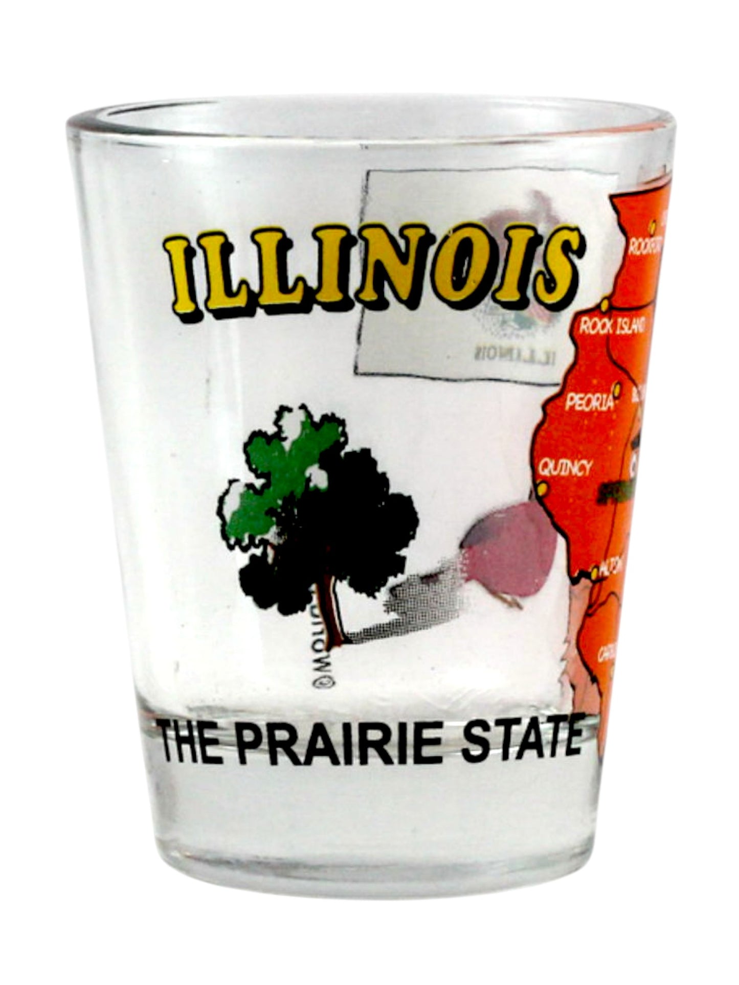 Illinois United States USA Souvenir Boxed Shot Glass Set (Set of 6)