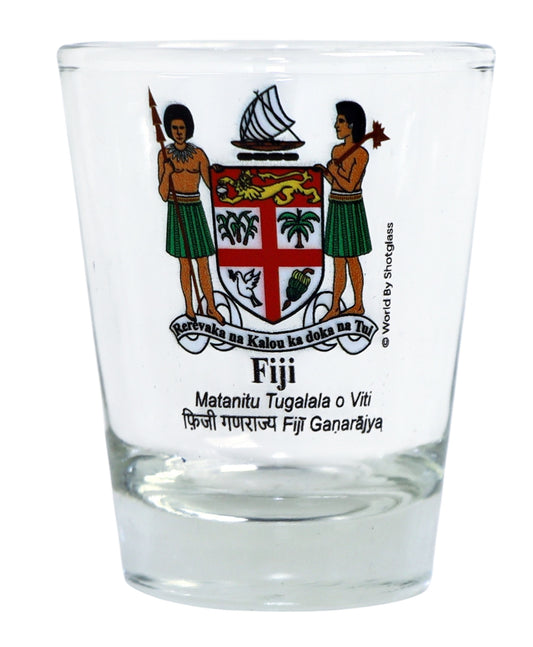 Fiji Coat Of Arms Shot Glass