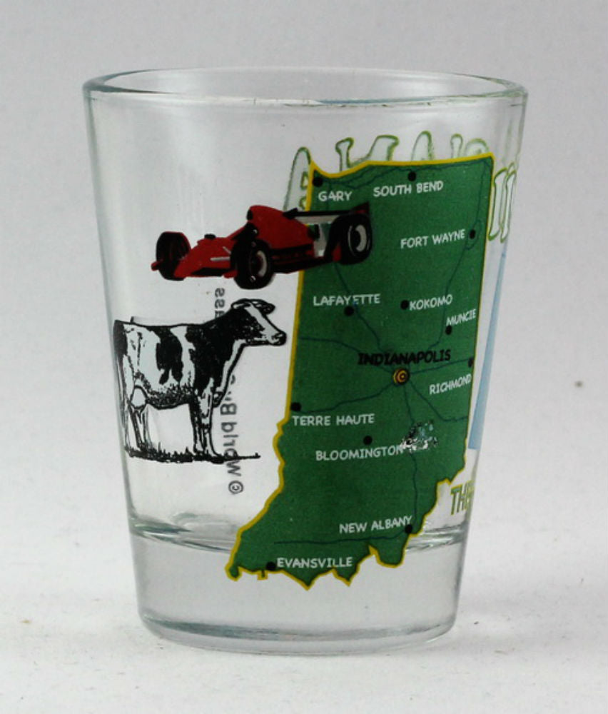 Indiana The Hoosier State All-American Collection Shot Glass