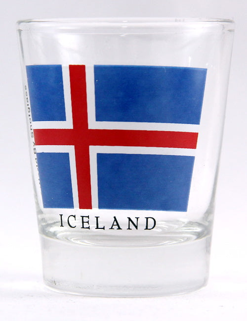 Iceland Flag Shot Glass