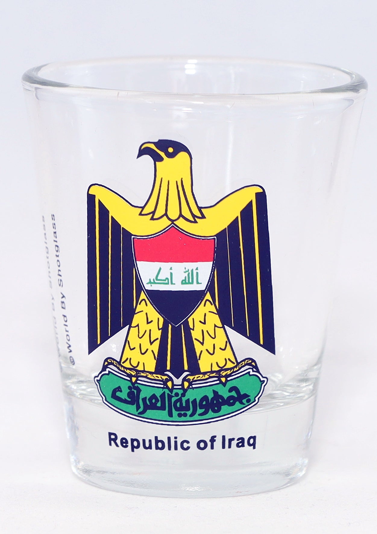 Iraq Coat Of Arms Shot Glass