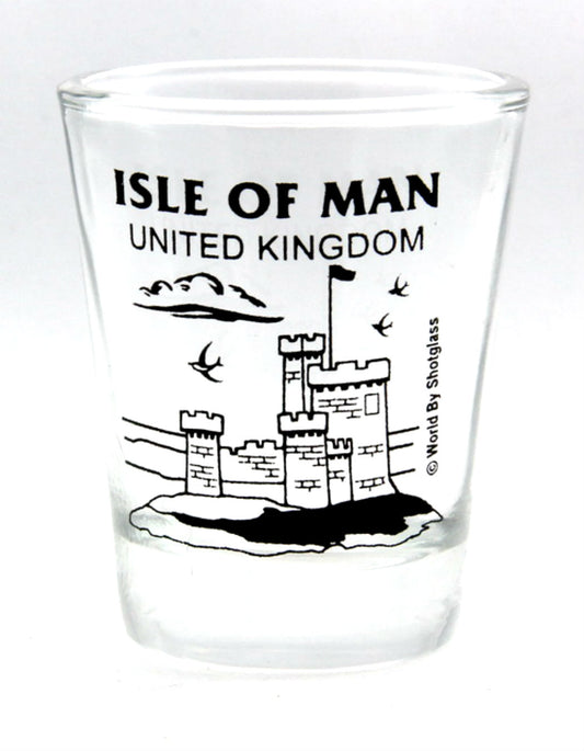 Isle Of Man United Kingdom Tower Of Refuge Shot Glass