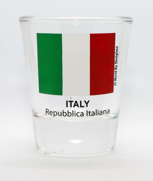 Italy Flag Shot Glass
