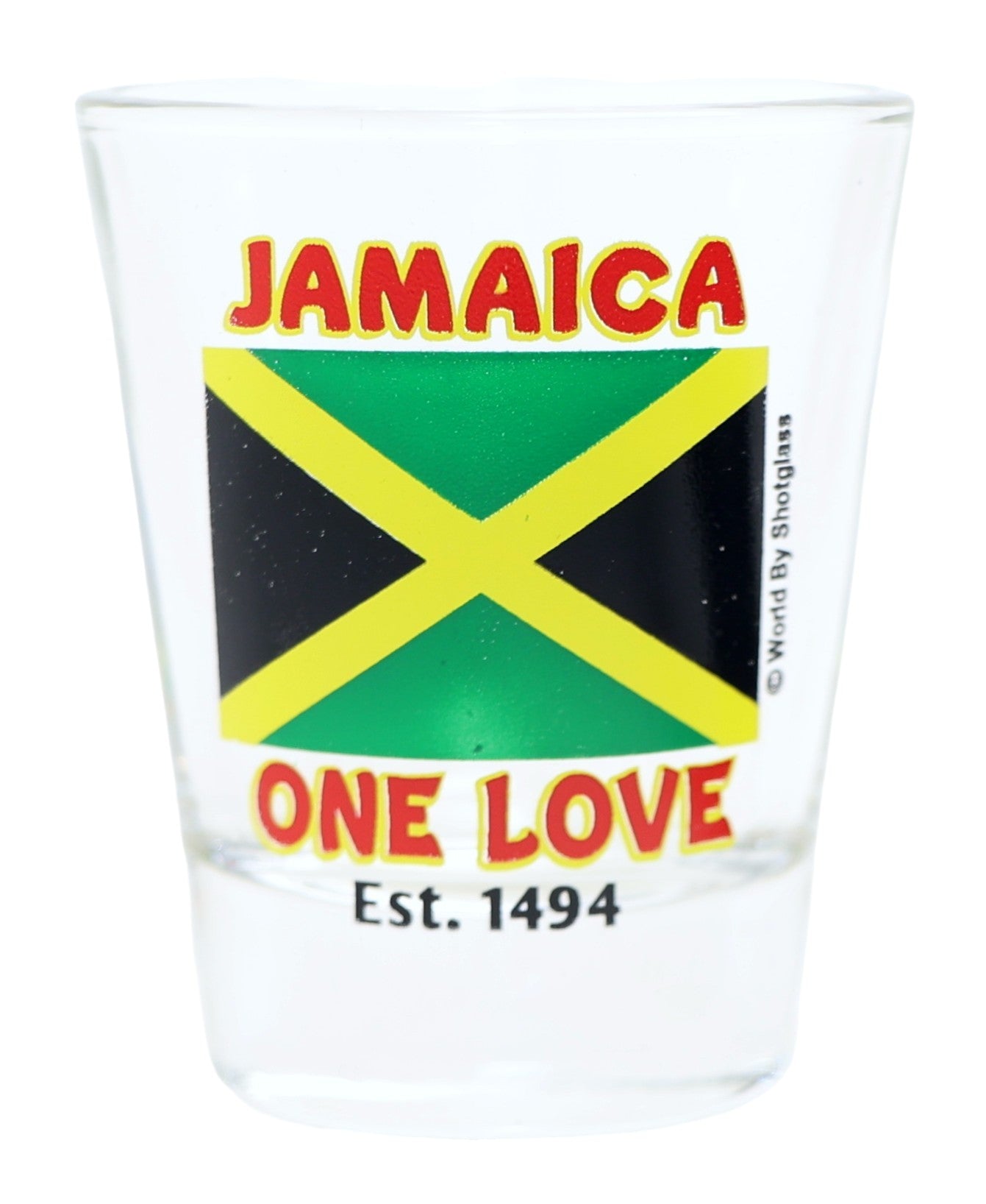 Jamaica Caribbean Shot Glass Boxed Set (Set of 2)