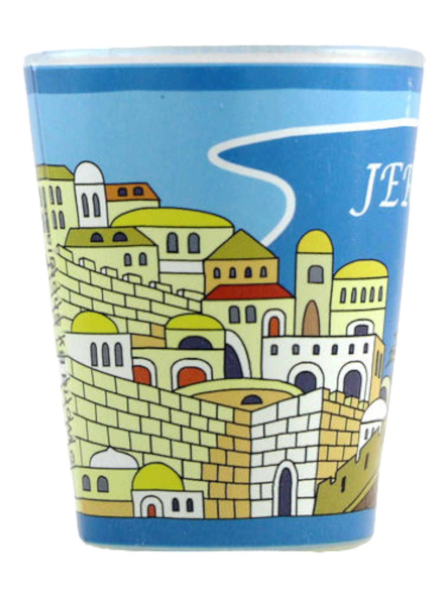 Jerusalem Israel Old City Shot Glass