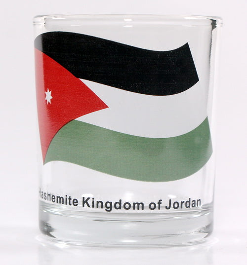 Jordan Flag Shot Glass