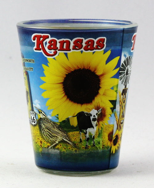 Kansas State Collage Shot Glass rtp