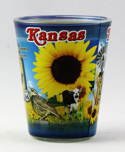 Kansas State Collage Shot Glass rtp