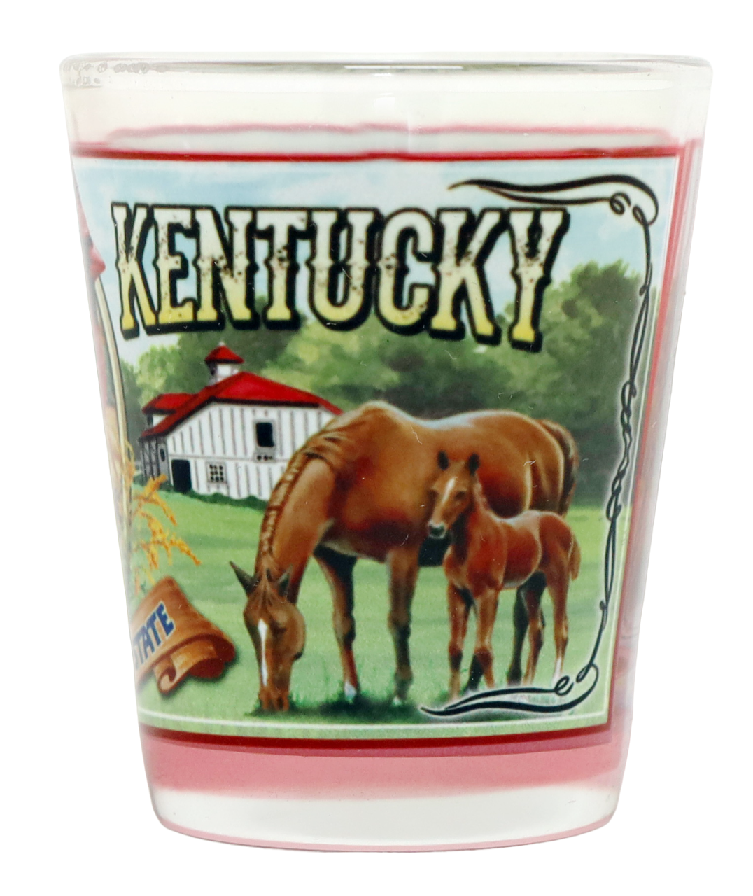 Kentucky State Mural Shot Glass