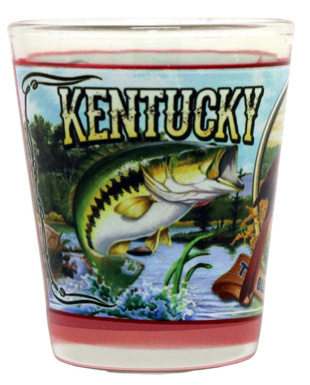 Kentucky State Mural Shot Glass