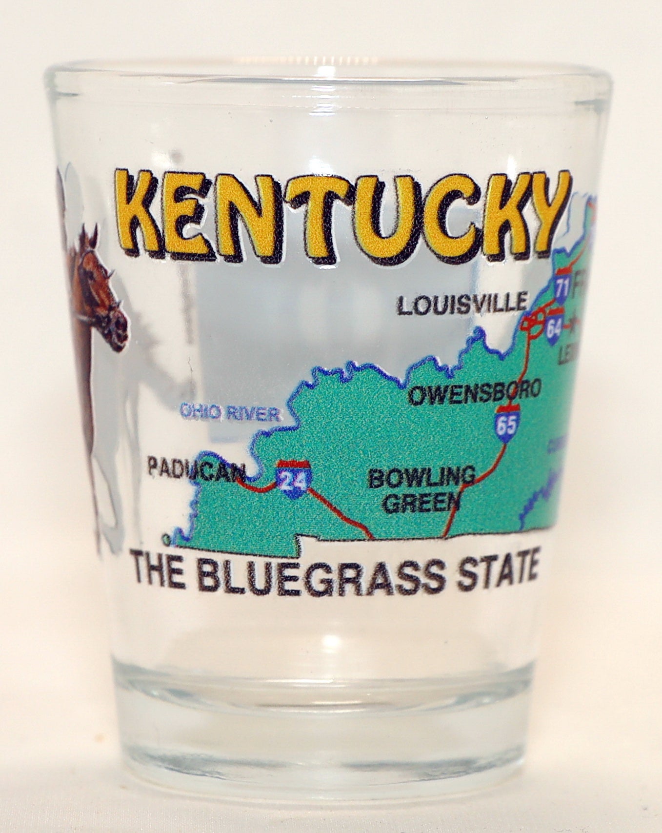 Kentucky The Bluegrass State All-American Collection Shot Glass